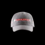 Prada cappello baseball Luna rossa grigio