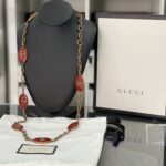 Gucci 524108 cintura collana metallo dorato