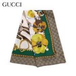 Gucci Foulard GG floreale 90x90 seta 508796