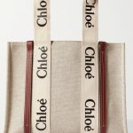 Chloe' borsa shopping media woody