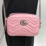 Gucci Marmont Camera Bag small Pink 634936