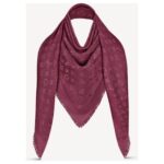Louis Vuitton scialle Monogram Porpora M71359