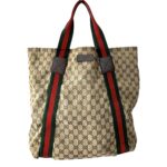 Gucci shopping bag misura grande in tela