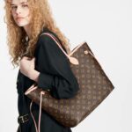 Louis Vuitton Neverfull MM shopping bag monogram
