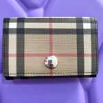 Burberry portafoglio compatto Vintage chek