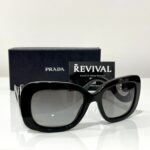 PRADA Prada Black/Black Gradient Baroque SPR27O Square Sunglasses