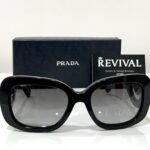 PRADA Prada Black/Black Gradient Baroque SPR27O Square Sunglasses