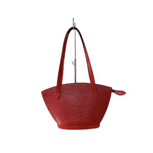 Louis Vuitton Saint Jacques Tote bag in pelle Epi rossa